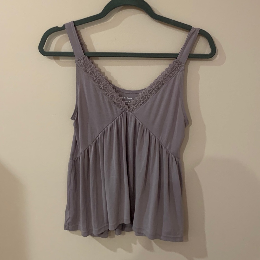 light purple american eagle tank